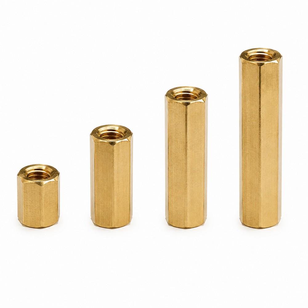 M3x40mm Hex Spacer Brass (F2F) - 10 Nos product image