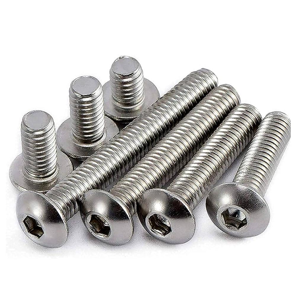 M4 x 8mm Stainless Steel Button Socket Head - Pack of 10 product image
