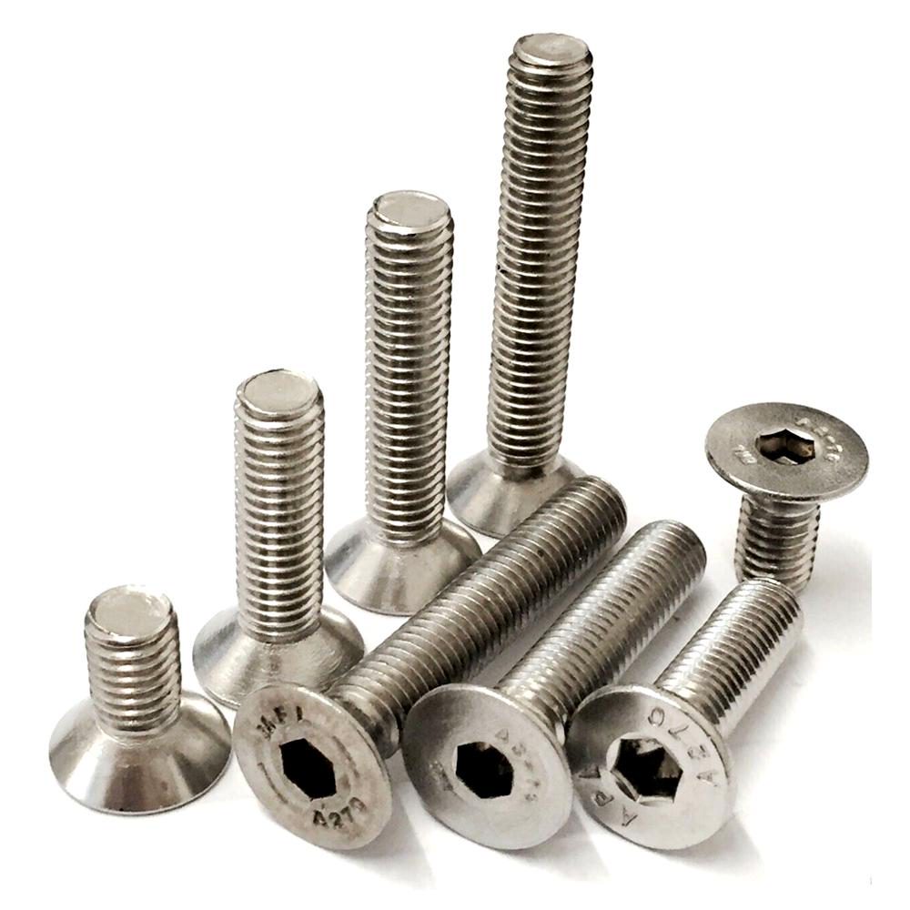M8 x 16mm Stainless Steel Countersunk Socket Head Screw - Pack of 10 product image